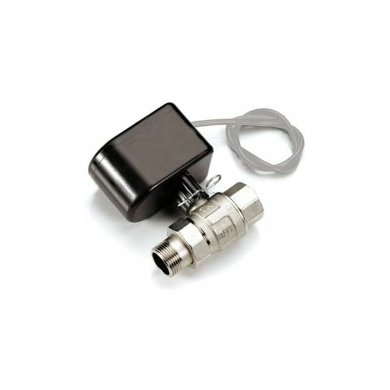 foto del prodotto energy duegi valvola a sfera motorizzata a 2 vie maschio femmina tiemme attacchi 3 4 230vac 2130003