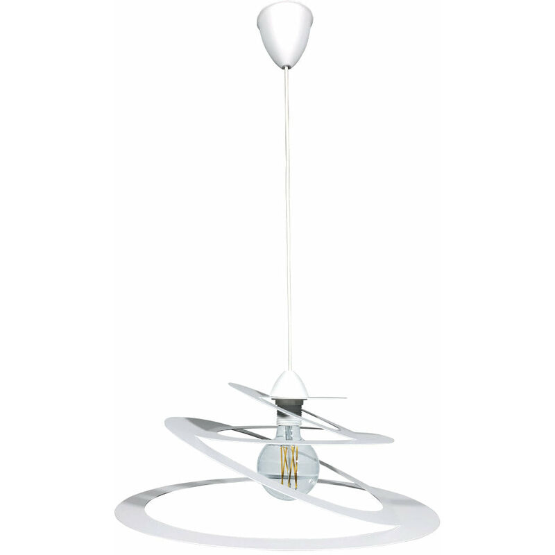 foto del prodotto energy sospensione 1xe27 montatura tonda bianco e eleonora