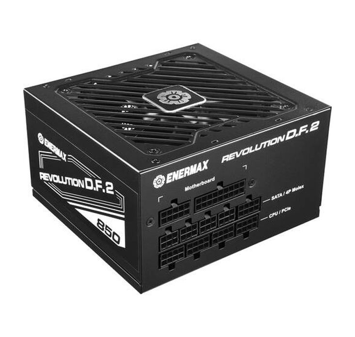 foto del prodotto enermax revolution d.f.2 850w ers850ewt alimentatore modulare 80 plus gold 850w