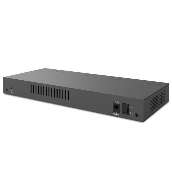 foto del prodotto engenius ews2910p fit switch di rete gestito l2 gigabit ethernet 10 100 1000 supporto power over ethernet poe nero