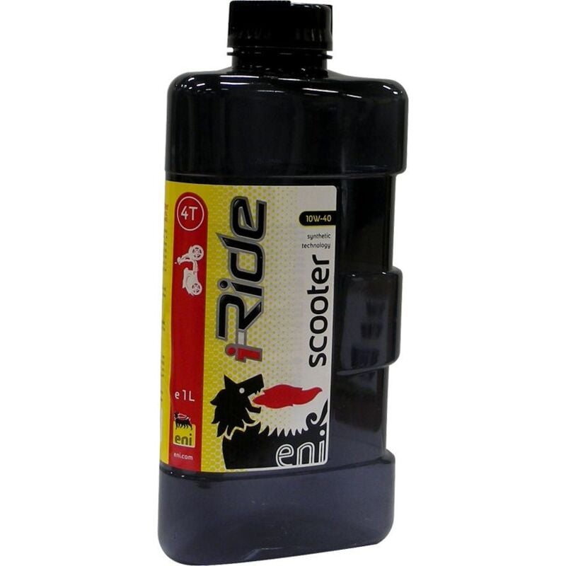 foto del prodotto eni olio i ride scooter sintetico 1l 10w40 lubrificante scooter 4t