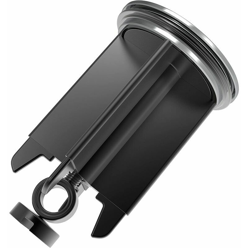 foto del prodotto enlenk tappo per lavabo cromato premium da 40 mm per bagno tappo universale per lavabo e bidet altezza regolabile, antiruggine e anticalcare