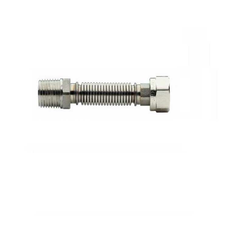foto del prodotto enolgas tubo flessibile ed estensibile in acciaio inox per acqua mf da 130mm a 220mm h0371 h0371g21