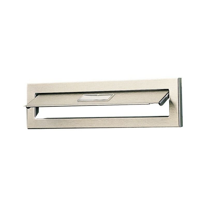 foto del prodotto entrata per cassetta delle lettere in acciaio inox n 3 decayeux 300 x 30 mm 161338