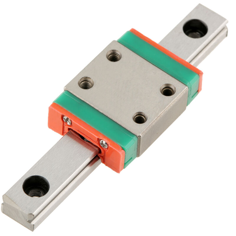 foto del prodotto eosnow 1 guida lineare in miniatura lml7b con blocco scorrevole di larghezza 7 mm 55 mm 