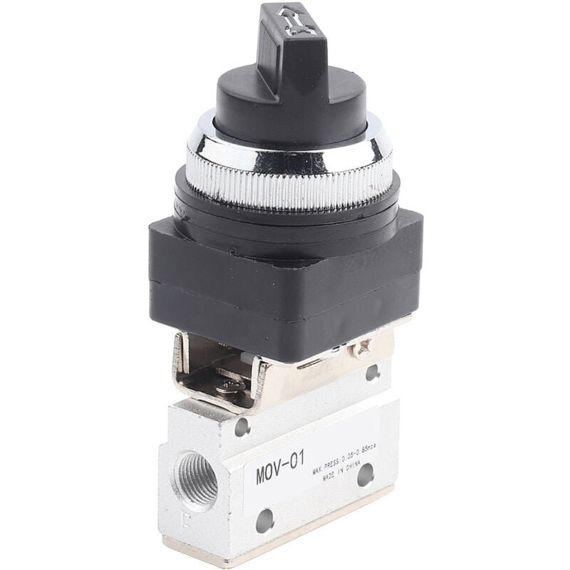 foto del prodotto eosnow 1 pz mov 01 valvola meccanica pneumatica pneumatica a 2 vie g1 8 a 2 posizioni e 2 vie