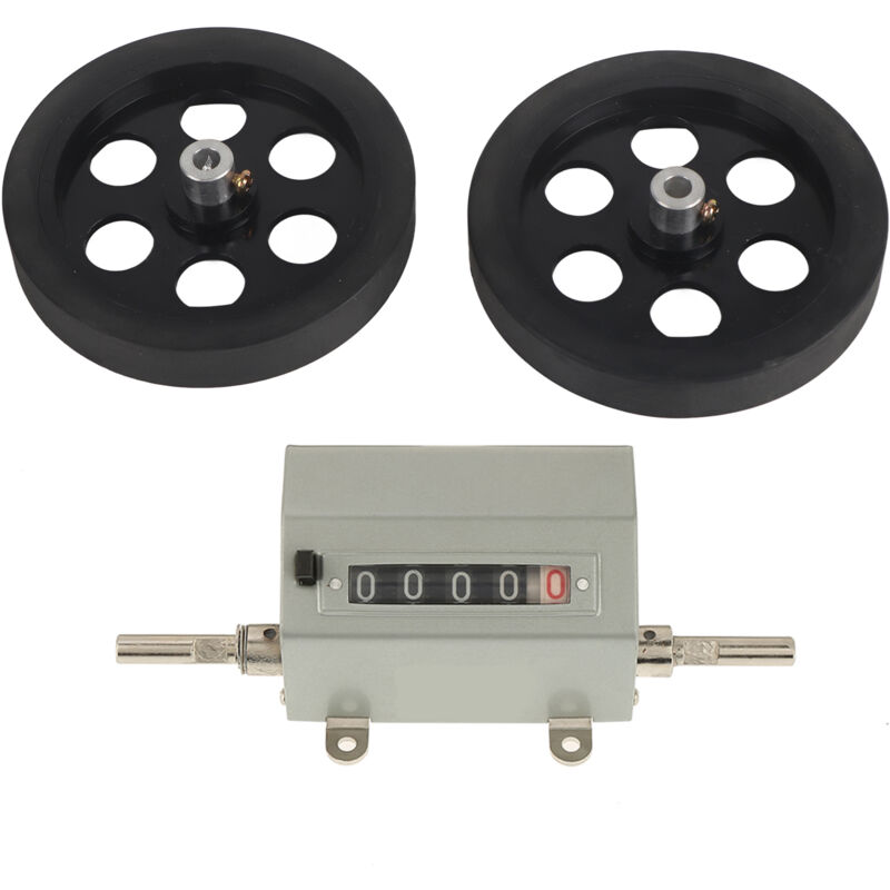 foto del prodotto eosnow 1 rotella 5 cifre 0 9999,9 lunghezza contatore velocit massima 350 giri min grigio reset