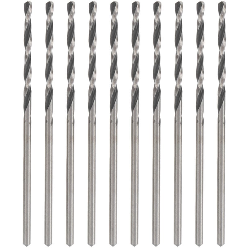 foto del prodotto eosnow 10 punte da trapano elicoidali con codolo dritto per utensili di perforazione per punzonatura di perline di gioielli 1,6 mm