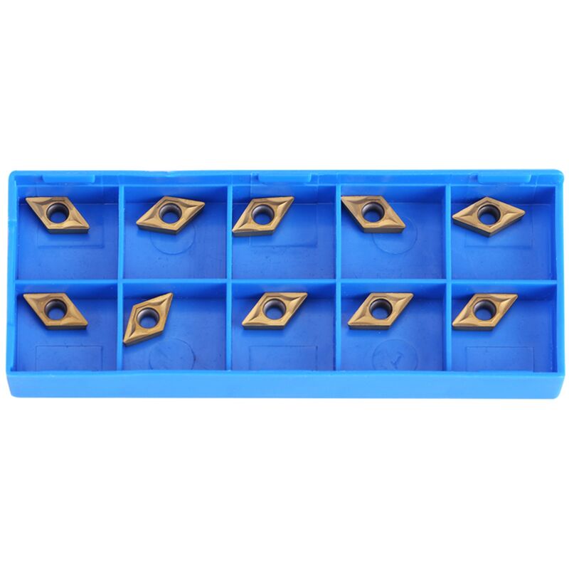 foto del prodotto eosnow 10 punte in metallo duro cnc inserti lama taglierina tornio utensile con scatola