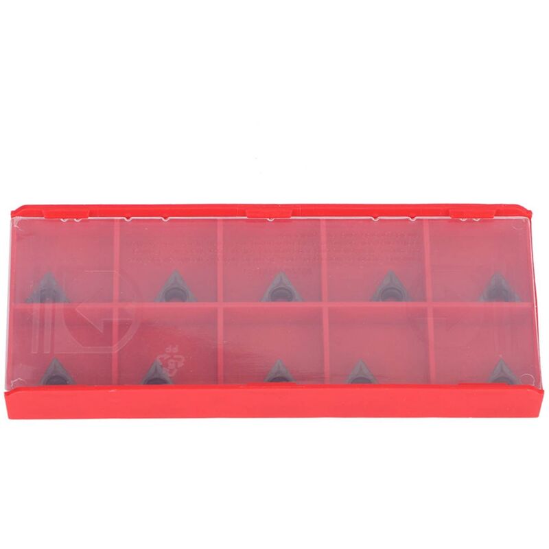 foto del prodotto eosnow 10 pz cnc inserto in carburo lama tcmt110204 vp15tf utensile da tornitura per la lavorazione dell acciaio inossidabile
