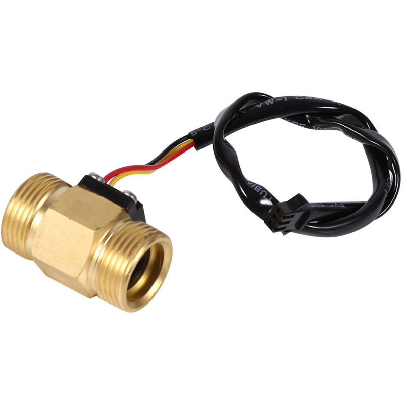 foto del prodotto eosnow 1pc new full cooper g3 4 dn20mm filo effetto hall interruttore sensore di flusso acqua liquida 2 45l min