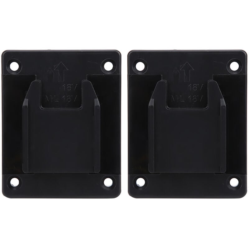 foto del prodotto eosnow 2 pezzi adatti per dispositivi di fissaggio per mensole a muro per macchine utensili elettriche milwaukee m18 18 v 20 v