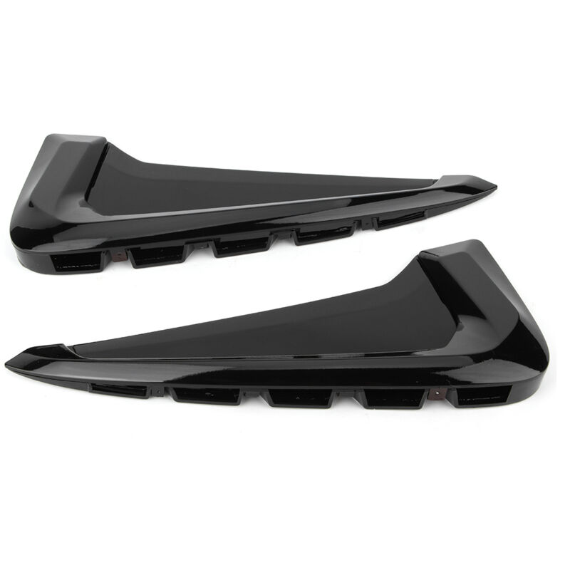 foto del prodotto eosnow 2 pezzi di copertura per presa d aria laterale nera, decorazioni per auto, accessori adatti per x5 f15 2014 2018