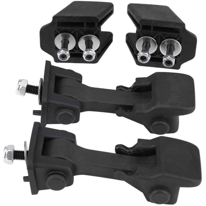 foto del prodotto eosnow 2 set di chiusure e staffe di sicurezza per chiusura cofano per jeep wrangler jk 2007 2016 55395653af