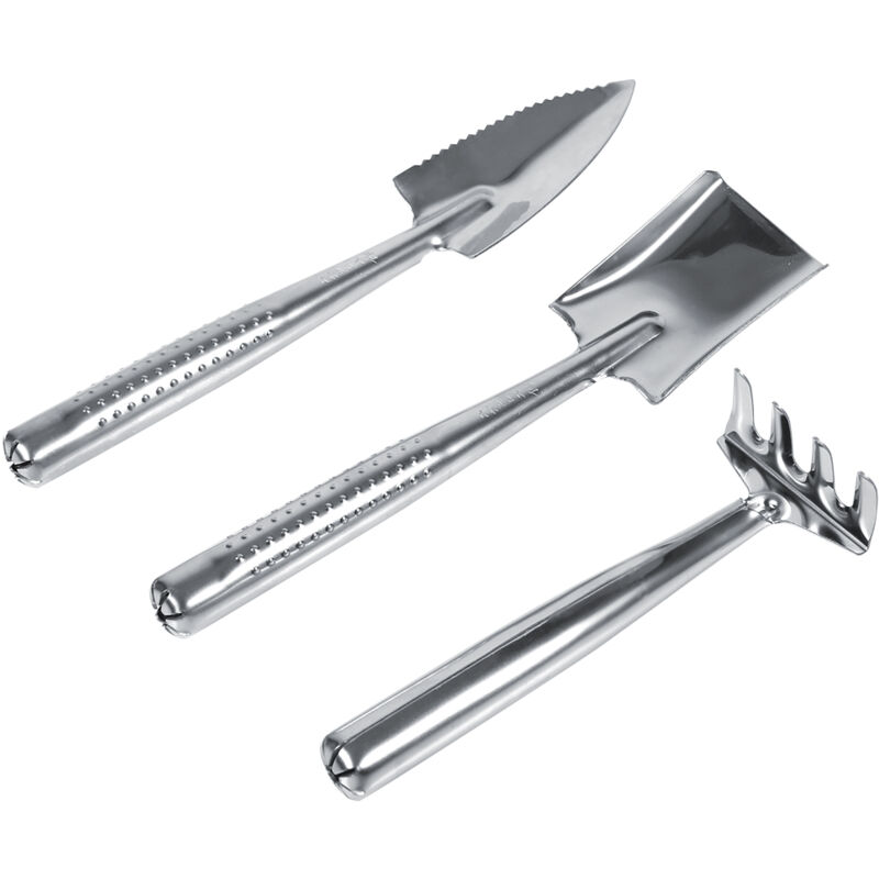 foto del prodotto eosnow 3x pade spade rake mini garden plant tooling gardening gardening garden maniglia in acciaio inossidabile 