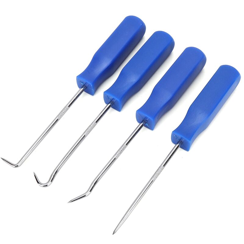 foto del prodotto eosnow 4 pezzi set set di pick e ganci per auto o ring paraolio guarnizione estrattore rimozione utensili manuali artigianali