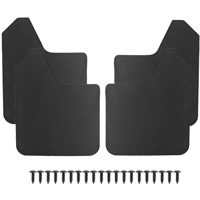foto del prodotto eosnow 4 pezzi universale parafango copertura paraspruzzi protezioni parafanghi adatti per subaru forester mf12basblk