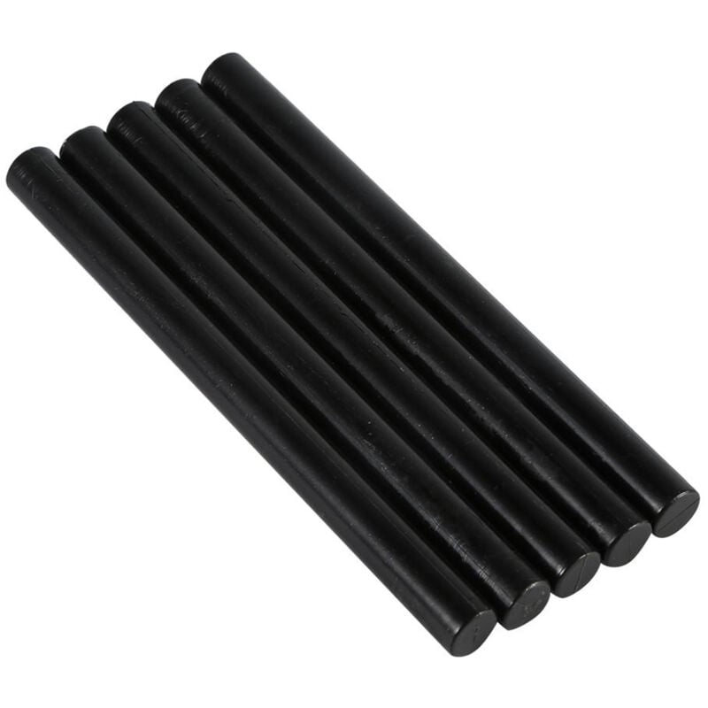 foto del prodotto eosnow 5 bastoncini di cera per timbri con sigillo per sigillare biglietti d invito vintage per matrimoni e compleanni nero 