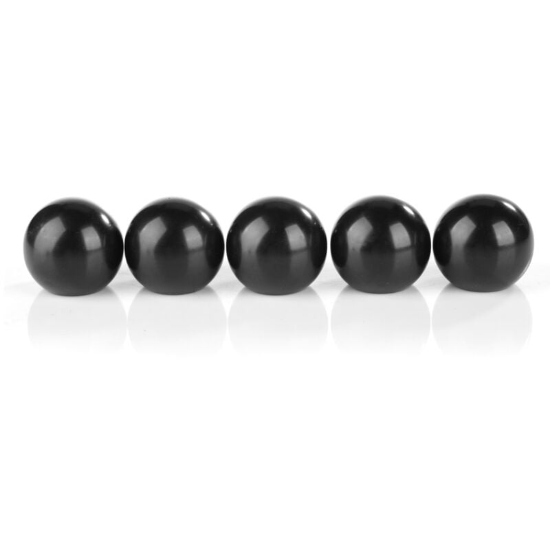 foto del prodotto eosnow 5 pezzi bm6 25 pomello del cambio con leva del cambio a sfera rotonda in bachelite inserto in rame di ricambio per macchina utensile