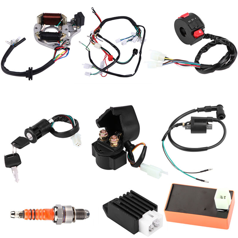 foto del prodotto eosnow 50 70 90 110cc cdi kit cablaggio assemblaggio atv avviamento elettrico quad