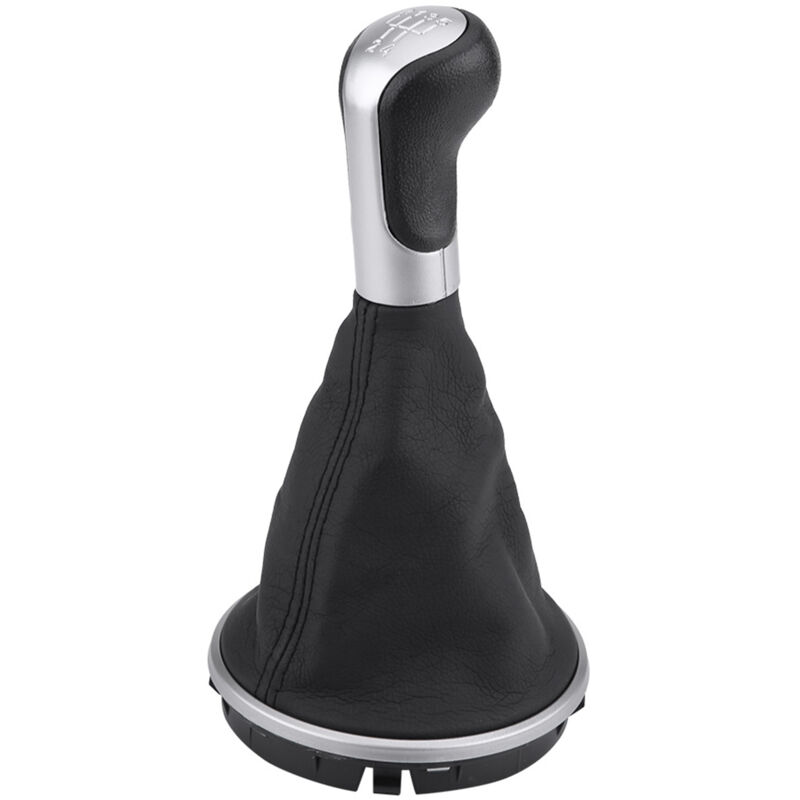 foto del prodotto eosnow 5j0711113f, pomello del cambio ergonomico e confortevole kit cuffia leva del cambio 5 velocit per auto