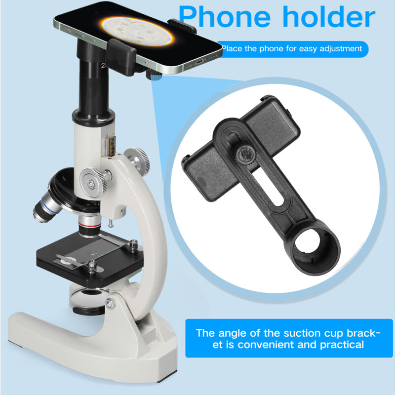 foto del prodotto eosnow 64x 2400x monocular optical microscopy school children science biologia sperimentale insegnamento