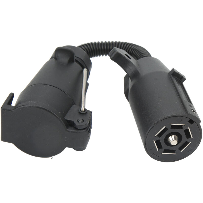 foto del prodotto eosnow accessori per la conversione di potenza del camion rv, adattatore per spina per rimorchio rotondo a 7 vie
