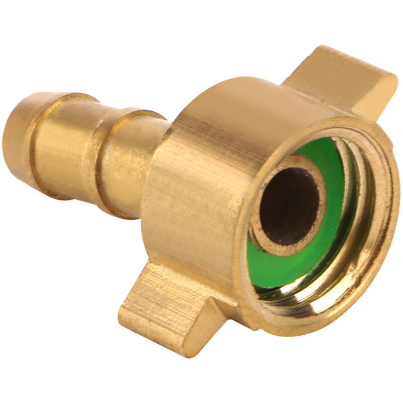 foto del prodotto eosnow accessorio per spruzzatore per giunti per tubi flessibili in acciaio inossidabile con filettatura da g1 4 a 8 mm