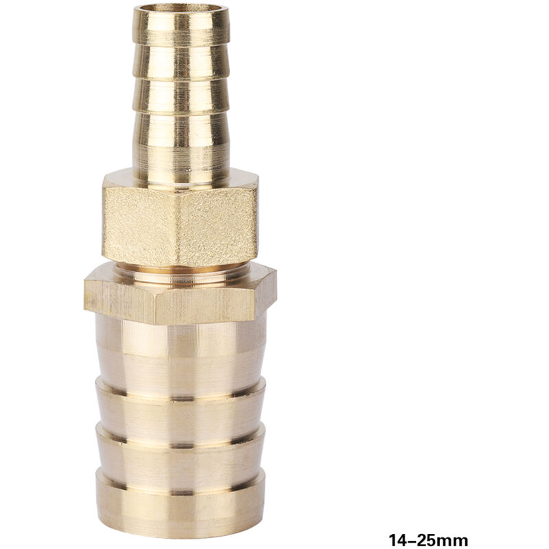 foto del prodotto eosnow adattatore connettore per raccordo per tubo con boccola di riduzione con filettatura femmina in ottone 14 25 mm 