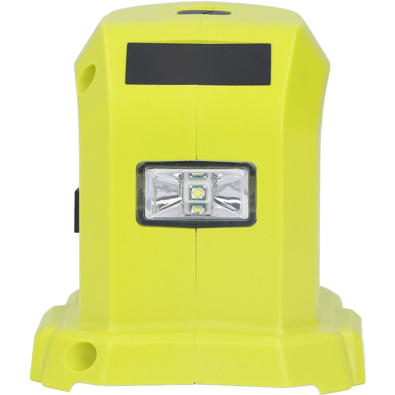 foto del prodotto eosnow adattatore per batteria doppia porta usb convertitore adattatore per batteria agli ioni di litio con luci a led 18 v 14,4 v