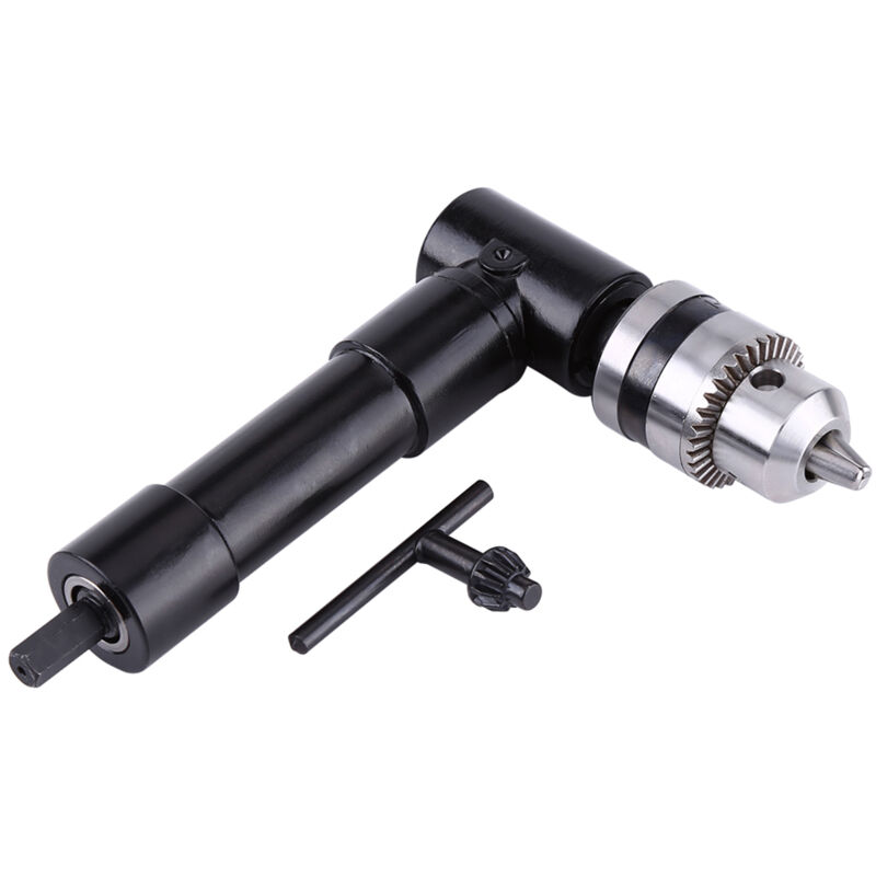 foto del prodotto eosnow adattatore per trapano con gambo prolunga ad angolo retto di buona resistenza, mandrino, adattatore, coppia 25 n.m 8 mm per utensile di