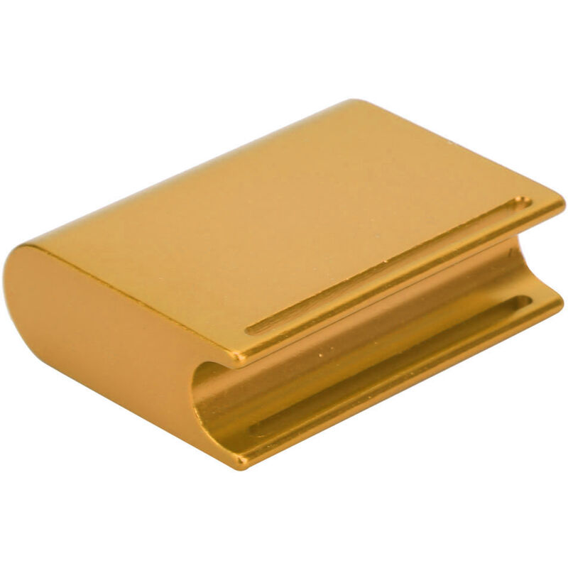 foto del prodotto eosnow aluminio in legno in pelle bordo slicer brunitore fai da te tagliare lo strumento di lucidatura oro 
