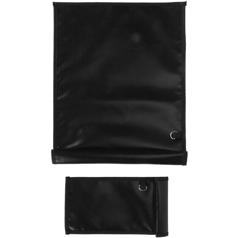 foto del prodotto eosnow borsa faraday da 2 pezzi per telefoni e chiavi dell auto, custodia impermeabile ignifuga per identificazione a radiofrequenza, con blocco