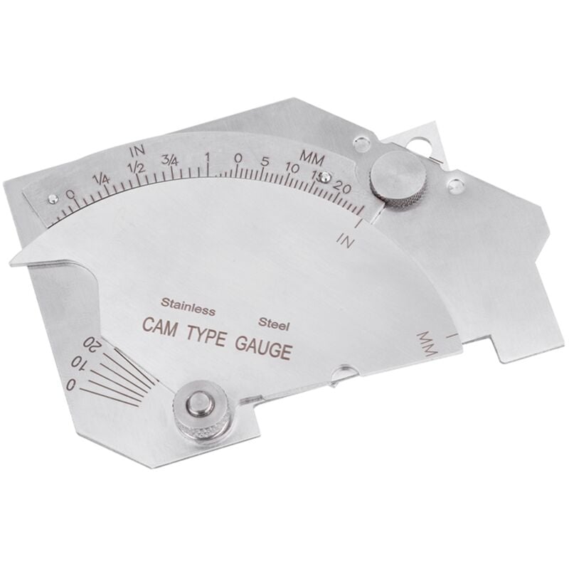 foto del prodotto eosnow calibro per saldatura a camma a ponte mg 8 calibro per gola per gamba di raccordo con sottosquadro per superfici saldate