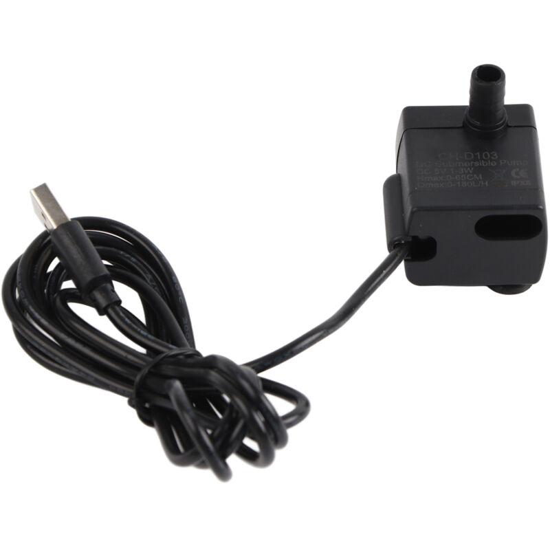 foto del prodotto eosnow cavo per pompa dell acqua paesaggistica per fontana in miniatura per interni idroponica da 5 v per acquari da laghetto
