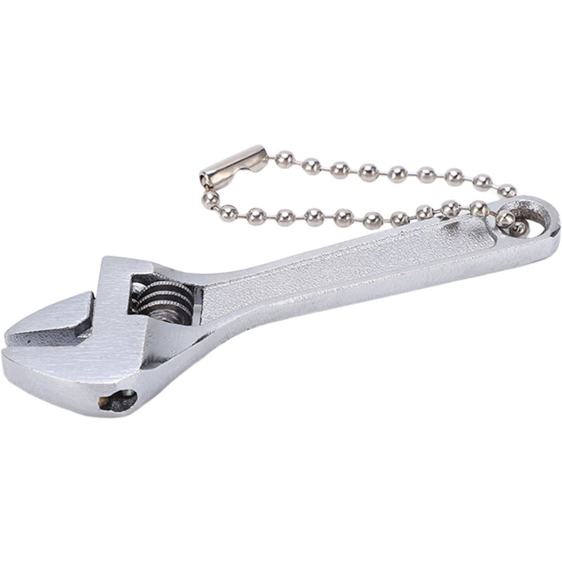 foto del prodotto eosnow chiave portachiavi in acciaio zincato regolabile portatile professionale ad alta durezza mini chiave per uso domestico industriale 2,5