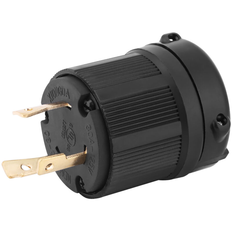foto del prodotto eosnow connettore elettrico nema l5 30 30a 125v 3 fili twist lock