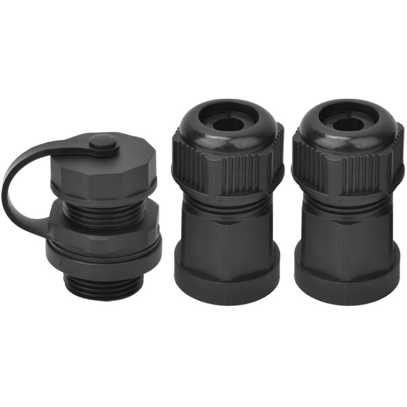 foto del prodotto eosnow connettore femmina rj45 impermeabile ip67 connettore presa cavo di rete cat5 6 alloggiamento core 2 