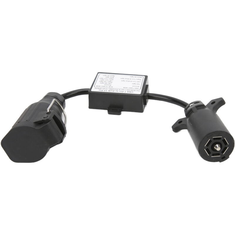 foto del prodotto eosnow connettore in plastica per auto da veicolo americano a 7 vie da lama a connettore rotondo europeo a 13 pin per e camion