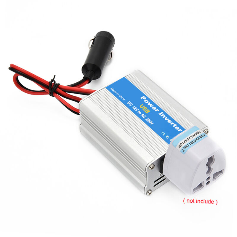 foto del prodotto eosnow convertitore di alimentazione per auto portatile da 200 w dc 12v a ac 220 v convertitore convertitore con porte e prese usb di ricarica