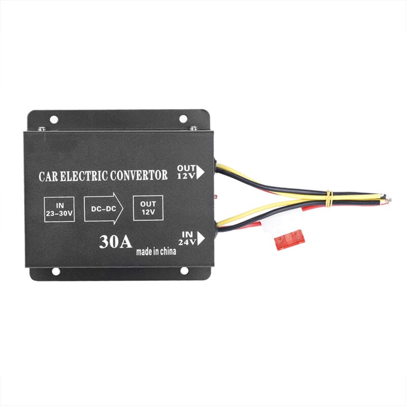foto del prodotto eosnow convertitore di potenza per camion per auto 30a 360w dc 24v a 12v riduttore di tensione elettrico trasformatore step down
