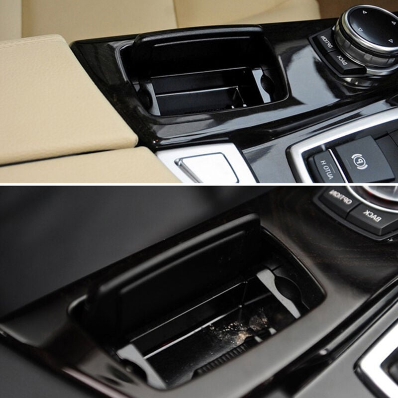 foto del prodotto eosnow copri posacenere per console centrale anteriore auto 51169206347 sostituzione per 5 serie f10 f11 f18