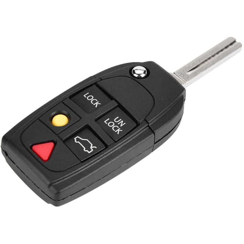 foto del prodotto eosnow cover portachiavi, protezione remota compatta e leggera antiusura, resistente ai graffi, in plastica abs, per sostituzione auto s60 2000-2009