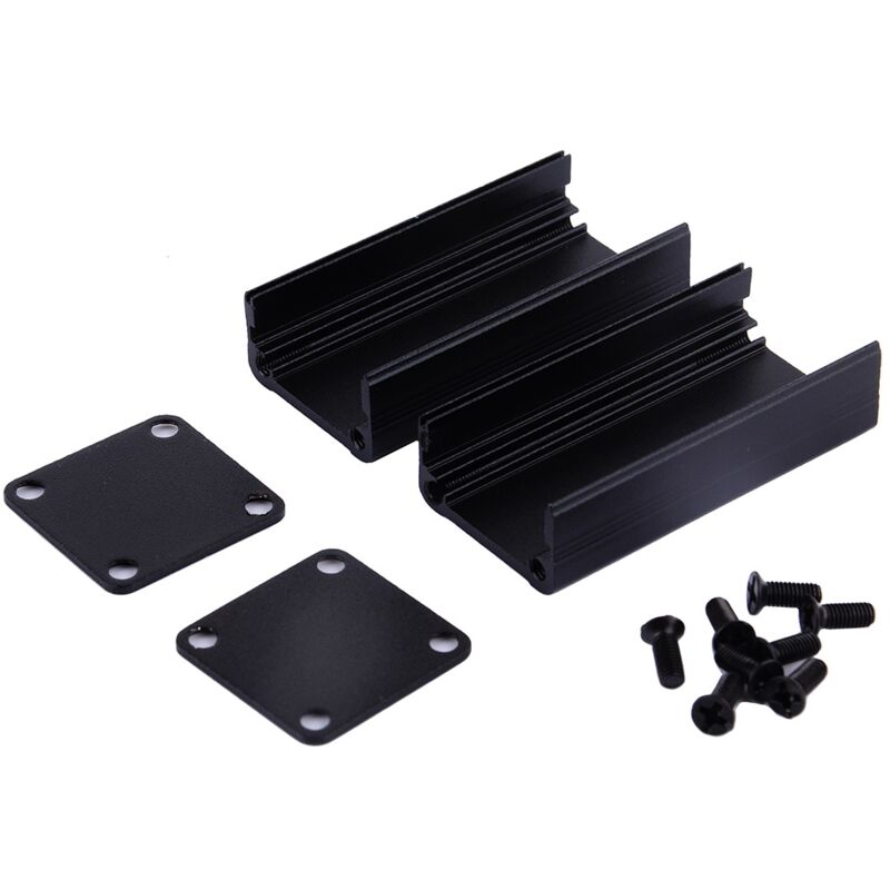 foto del prodotto eosnow custodia di raffreddamento elettronica per custodia per strumenti pcb in alluminio fai da te 50x25x25mm