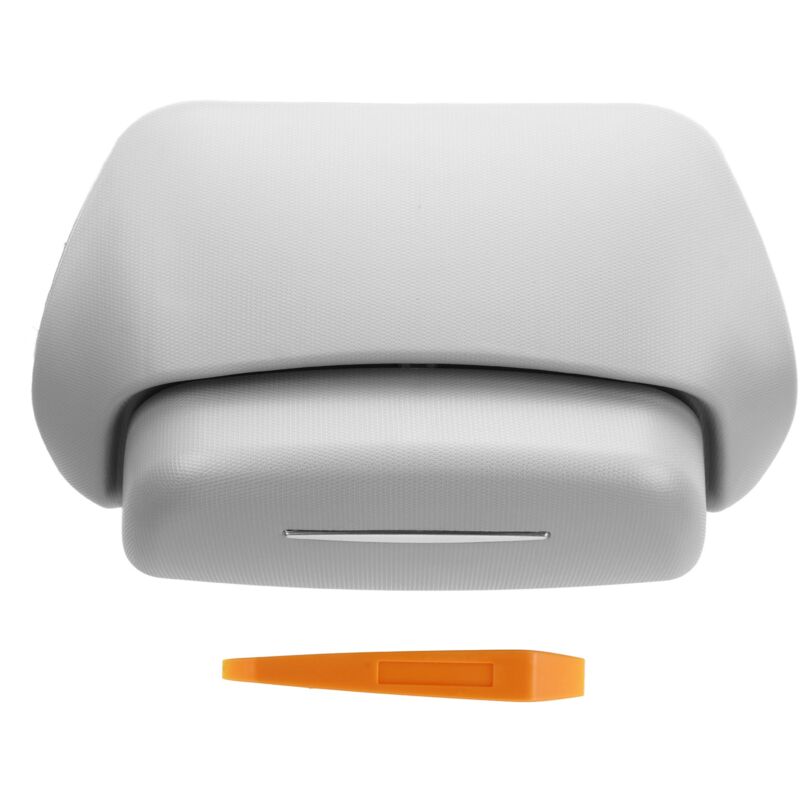 foto del prodotto eosnow custodia per occhiali da auto floccata scatola di immagazzinaggio per occhiali da sole di ricambio per tesla model y 2020 2023 abs