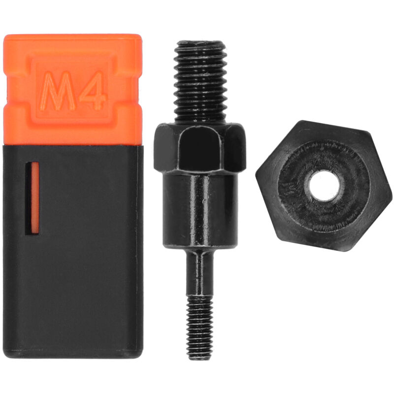 foto del prodotto eosnow dado per rivetto testa per pistola punta per rivettatrice manuale mandrino filettato in acciaio legato forniture industriali m4