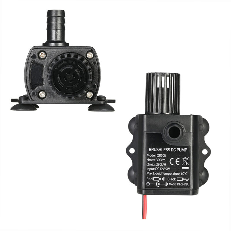 foto del prodotto eosnow decdeal ultra silentino mini usb dc5v 4.8w 300l h lift 300 cm pompa acqua senza spazzole funga immersibile con funzione di regolazione del