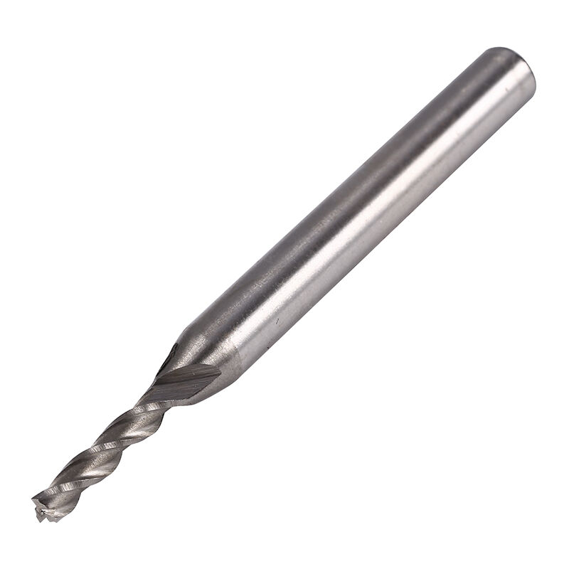 foto del prodotto eosnow diametro 3 mm 3 taglienti hss e fresa in alluminio punta cnc estesa incisiva forte e duratura