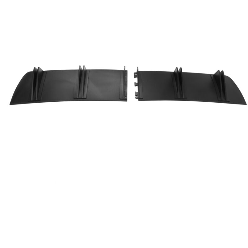 foto del prodotto eosnow diffusore per labbra paraurti posteriore 5 pinne telaio per auto universale spoiler nero accessori per lo styling modificati per squalo