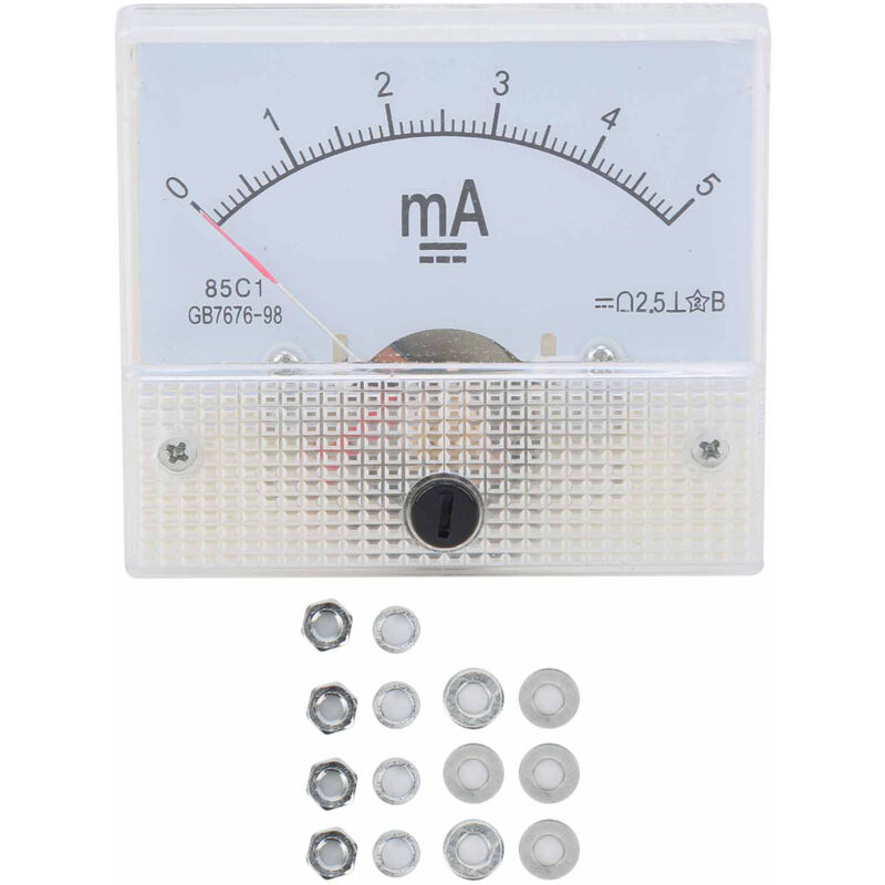 foto del prodotto eosnow dispositivi di misurazione del misuratore di corrente del puntatore dc 0 5ma tester amperometro